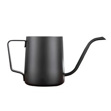 Canko康扣 職人304不鏽鋼迷你細口手沖壺 350ml 0.4cm極細注水口 精準把控水流量 可明火加熱, 78 x 95mm, 1個