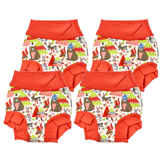 Splash About 3D加強版 游泳尿布褲, XL, 4件