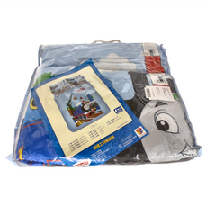 masa 瑪莎寢具 湯瑪士涼被 棉布, 藍色