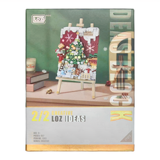 LoZ 積木玩具 立體畫 聖誕樹 1283 3歲以上, 1盒