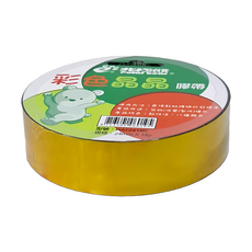 polar bear 北極熊 彩色晶晶膠帶 RAT2418K 24mm 3捲, 金色, 1包