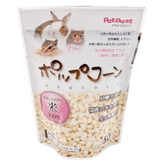 PetBest 午後の小品小動物 粳米爆米花, 50g, 1入