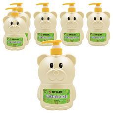 依必朗 兒童舒眠沐浴乳 舒活森林, 700ml, 可愛造型設計, 台灣製造, 6瓶