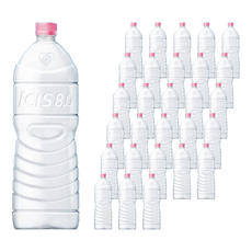 ICIS 8.0 無標籤礦泉水, 2L, 30瓶