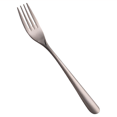 上手家居 磨砂純鈦叉子 輕巧耐用 質感生活, 1支, 鈦色