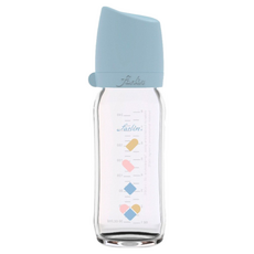 FARLIN 城市心旅行 寬口玻璃奶瓶 α-33 240ml/8oz, 無私的愛, 1個