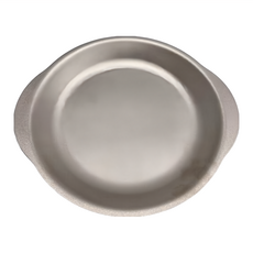 keith Titanium鎧斯鈦厚實10吋餐盤 純鈦材質, Ti5395, 3 x 25.8 x 28.5cm, 1個