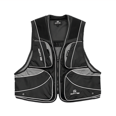HEARTY RISE 哈帝來斯 釣魚背心 HE-9012, 黑色
