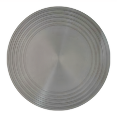 INTOPIC 廣鼎 28cm護鍋瓦斯爐導熱解凍盤，鐵氟龍不沾塗層，航空鋁, 1個, 銀色