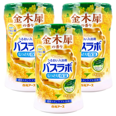 Hakugen Earth 白元 HERS碳酸溫泉入浴劑 金木犀香, 540g, 3罐