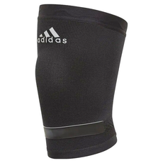 adidas 愛迪達 Recovery 膝關節用氣墊彈性護套, 黑色, 1個
