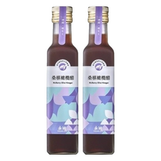 YOUNG ZEN 永禎 濃醇醋 桑葚橄欖醋, 清爽口感微甜滋味, 台灣之光世界美食獎認證, 零化學添加ISO食品安全把關, 250ml, 2瓶