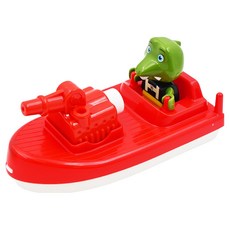 AquaPlay 水槍消防船, 戲水玩具, 1個, 綠 + 紅 + 黑 + 白