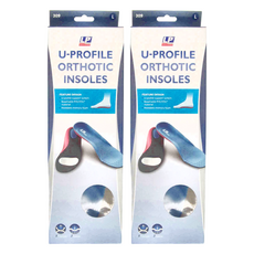 LP SUPPORT 鞋墊系列 U型矯正鞋墊, 透氣POLIYOU, 可塑記憶海綿, L, 2雙