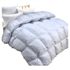 INDIAN 印地安 石墨烯發熱羽絲絨雙人被, 素色