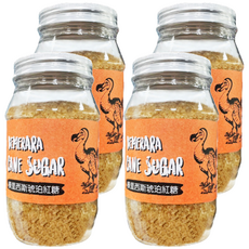 DODO 渡渡鳥 模里西斯琥珀紅糖, 天然蔗糖 350g, 4罐