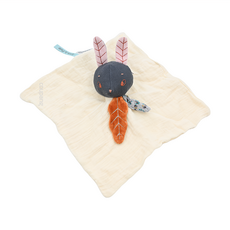 Moulin Roty 雨後系列 安撫巾, 黑兔, 1個
