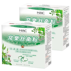 HAC 永信藥品 常樂舒衛粉，五種萃取物, 30包, 2盒