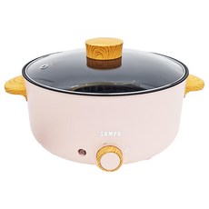 SAMPO 聲寶 三公升日式多功能料理鍋 顏色隨機, TQ-B19301CL