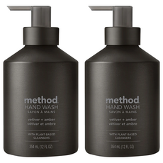 method 金緻洗手乳 夜幕黑, 354ml, 2瓶