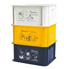 nishiki 錦化成 日本製 塑膠迷你置物籃 3個, Multicolor, 1組