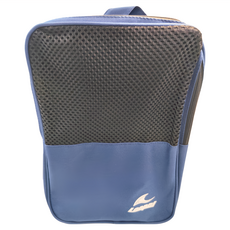 Loopal 路寶 鞋袋, 最大可裝下US13鞋款(31cm), 雙層拉鍊，大容量分層設計, 37 x 25 x 15cm, 藍/銀色, 1個