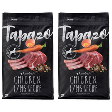 Tapazo 成幼犬凍乾三重奏 低敏羊肉配方 雞肉羊肉配方 營養乾糧, 907g, 2包