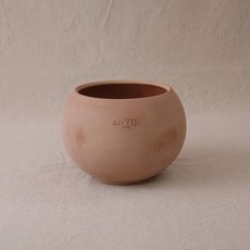 ENVIE CASA 圓形花盆, 1個, 棕色