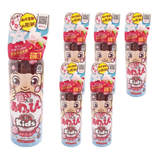 EARTH 地球製藥 ONPO 溫泡 入浴香氛Q泡泡 草莓, 兒童用玩具型, 添加乳木果油及荷荷芭油保濕成分, 160ml, 6瓶