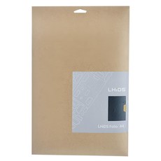 LHiDS A4 磁吸筆記本套 極簡設計 完全客製化 內嵌強力磁鐵, 質感黑, 1本