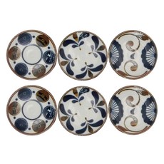 南風小盤6件組 9 x 2cm 1組, 6 件組小盤, Multi-color