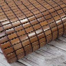 Amance 雅曼斯 特級碳化麻將涼蓆, 棕色