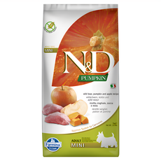 Farmina 法米納 全齡犬 PD5天然南瓜無穀系列 乾飼料 小顆粒, 野豬蘋果, 7kg, 1袋