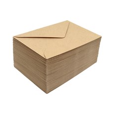 Maumdama 空白明信片信封 155 x 105mm, 牛皮紙色, 100張