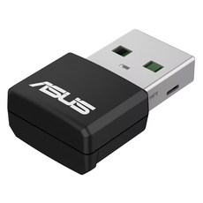 ASUS 華碩 WiFi 6 雙頻 AX1800 USB 無線網路卡 USB-AX55 Nano 25.5 x 16 x 9mm, 不適用, 1個