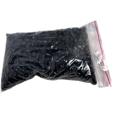 天然五色水晶石/水晶粒/造景黑曜石 聚寶盆/魚缸適用 1kg, 1包