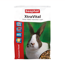 beaphar 樂透 超級活力成兔飼料 低脂高纖配方 含豐富蛋白質 維生素 礦物質, 1kg, 1袋