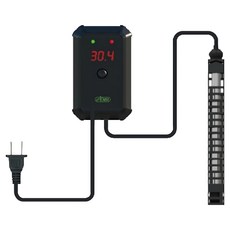 ISTA 伊士達 3位數電子單顯定溫控溫器 35W 適用於20L-30L魚缸, 1個