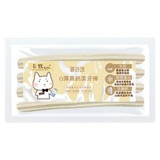 卡默 Q彈高鈣潔牙棒4入組, 50包, 牛奶