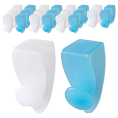 KM 卡扣式門後掛鉤/櫥櫃門掛鉤 顏色隨機, 12個