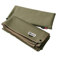 the earth CORDURA 多功能防水地墊, 軍綠色, 1個