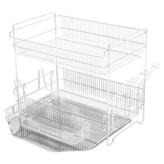 comet 不鏽鋼餐具瀝水架 47 x 32 x 45.5cm, 2層, 1個