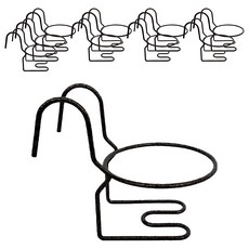 小美紀 單盆掛架 10個組 97-4, 古銅色, 3吋(9.3 x 12cm), 1件