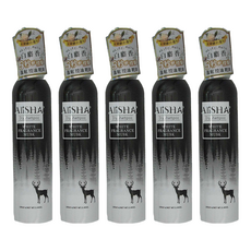 AliSHA 妍樂羋 乾洗髮噴霧, 白麝香, 180ml, 5瓶