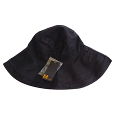 時尚百搭雙面大帽簷漁夫帽, F, 黑色