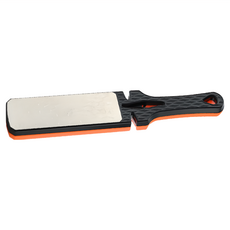 AHOYE 多功能不鏽鋼雙面磨刀石 粗+精磨 32 x 9 x 2.5cm 廚房刀具 快速恢復刀刃鋒利, 1支