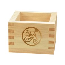[偶拾小巷] 日本製 檜木緣起枡 寿富士 一合 酒枡 酒杯 盛酒杯 六款, 170ml, 1個