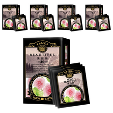 FANGS 方氏 美顏茶 德國進口棉質茶包, 1.5g, 20包, 5盒