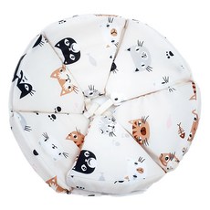 Mon bebe 夢貝貝 輕量防水海綿頭套, XS, 杏色, 1個