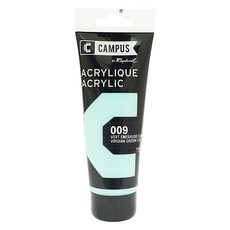 CAMPUS 康普思 壓克力顏料 N131741 9 淺鉻綠, 100ml, 1色